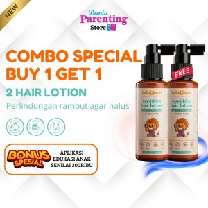 Babybloom - Hair Lotion Anak 100 ml Beli 1 Free 1 - Rambut Kuat, Lebat & Ternutrisi Sepanjang Hari
